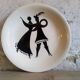 Five dessert plates Sylvestre edition of Longchamp