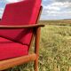 Fauteuil scandinave fraska 1960