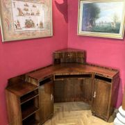 Art Deco Veneer Writing Desk or Vanity Table, 1920s