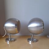 Pair of eyeball spots, Alumininor