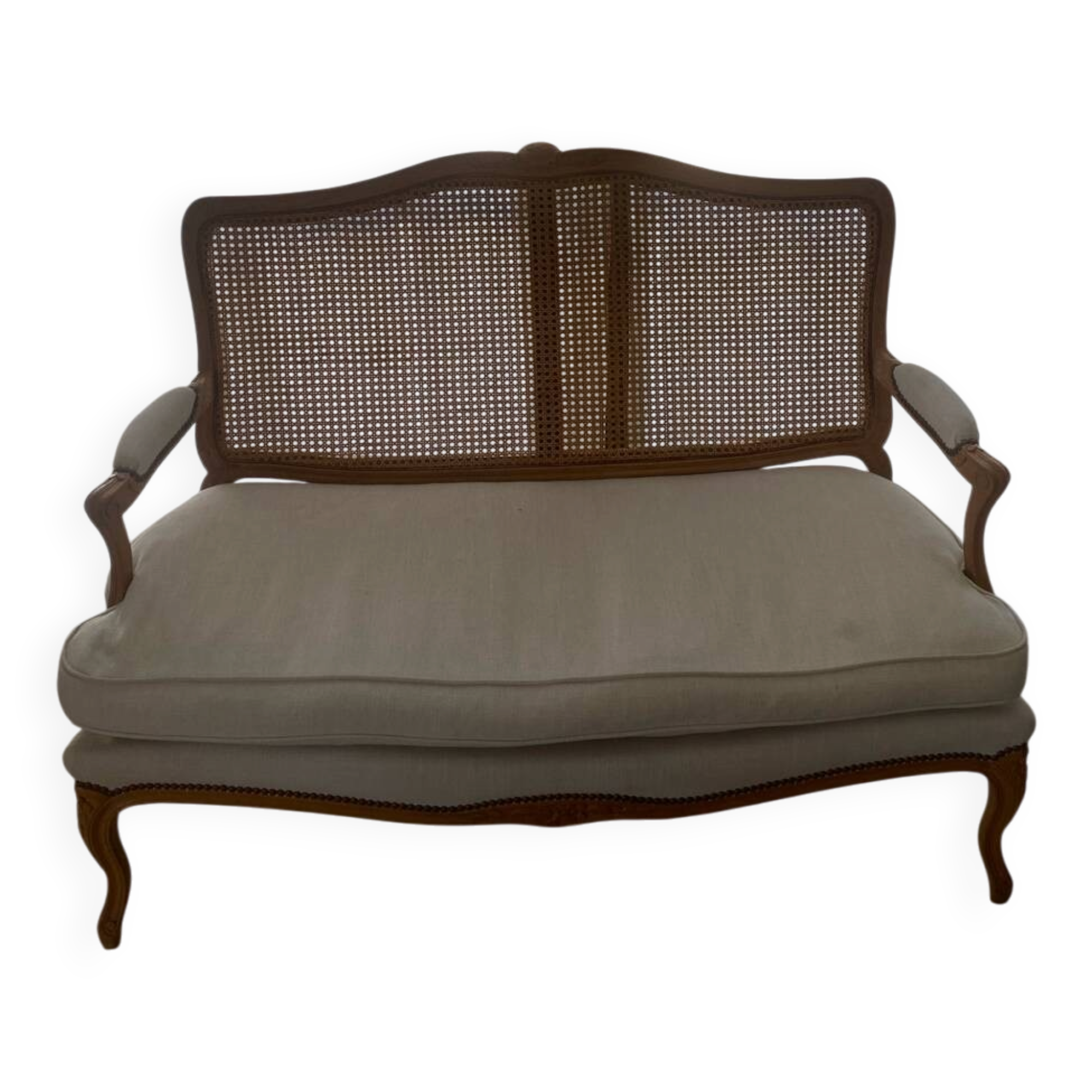 French vintage bank chair