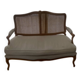 French vintage bank chair