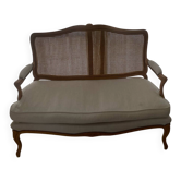 French vintage bank chair