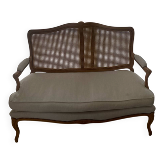 French vintage bank chair