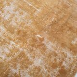 Turkish Traditional Mustard Vintage Area Rug, 108x211Cm