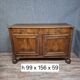 Louis-Philippe period sideboard in walnut, 19th century.