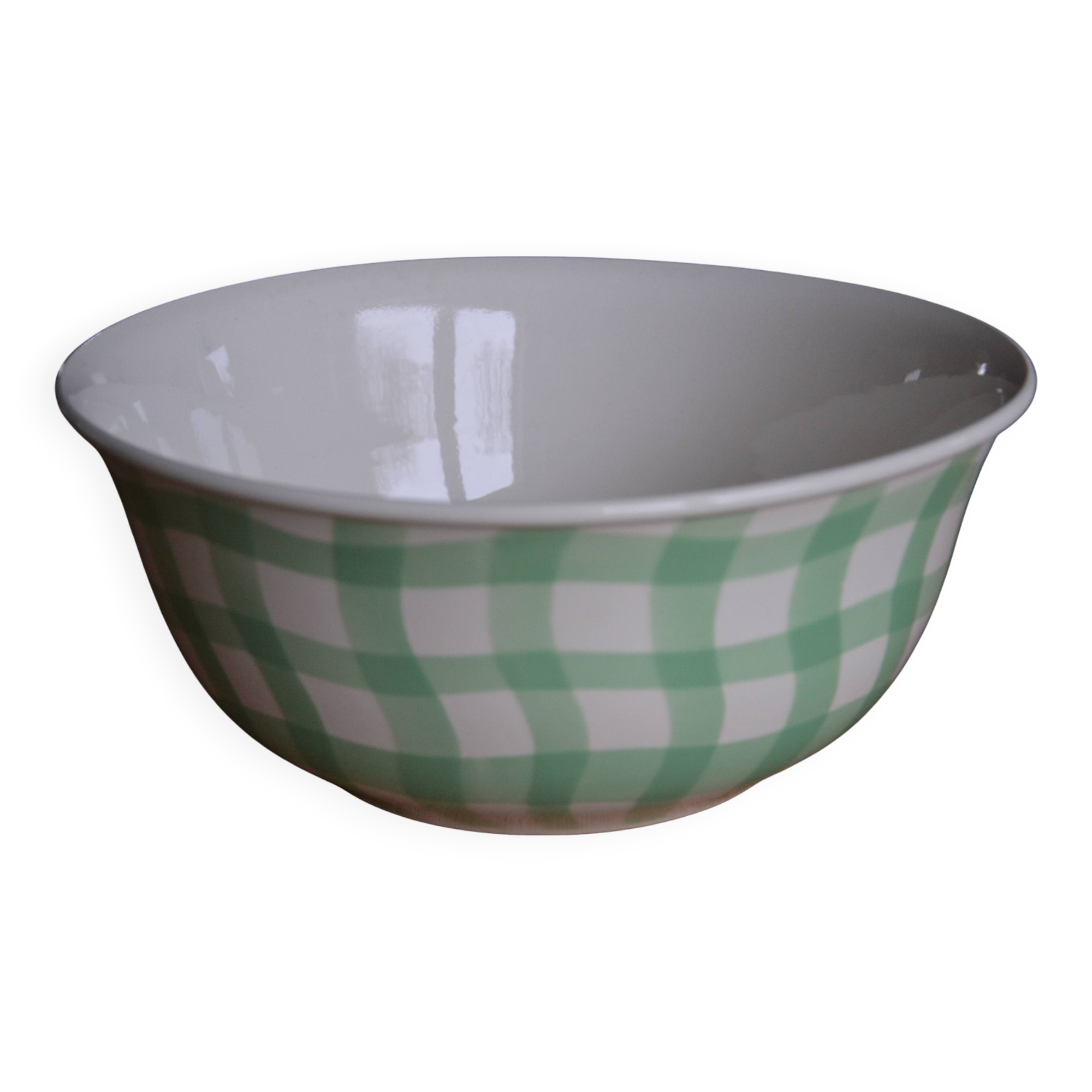 Salins salad bowl, green Croisette model