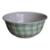 Salins salad bowl, green Croisette model