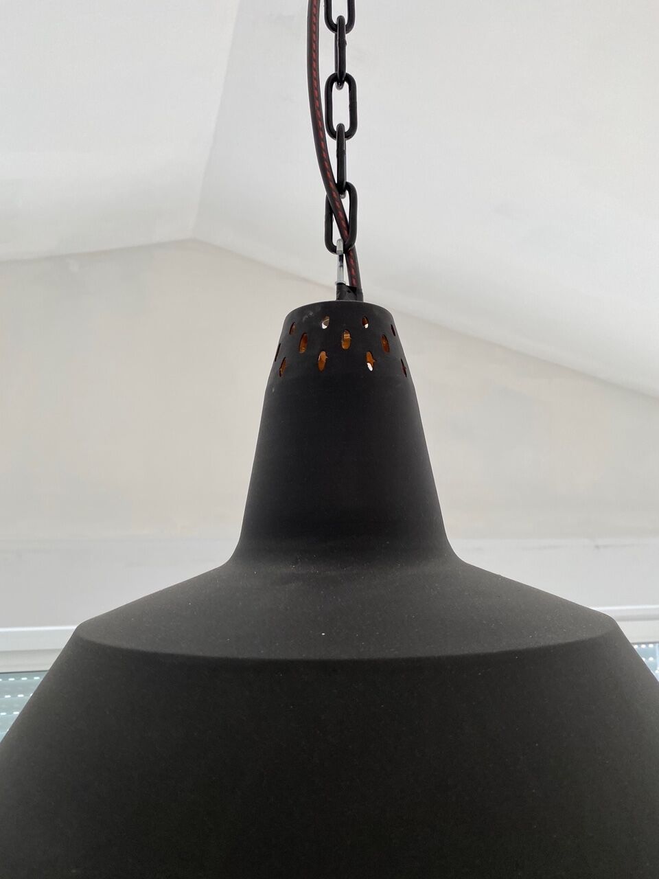 Industrial hanging lamp