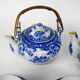 Service à thé japonais en porcelaine fine