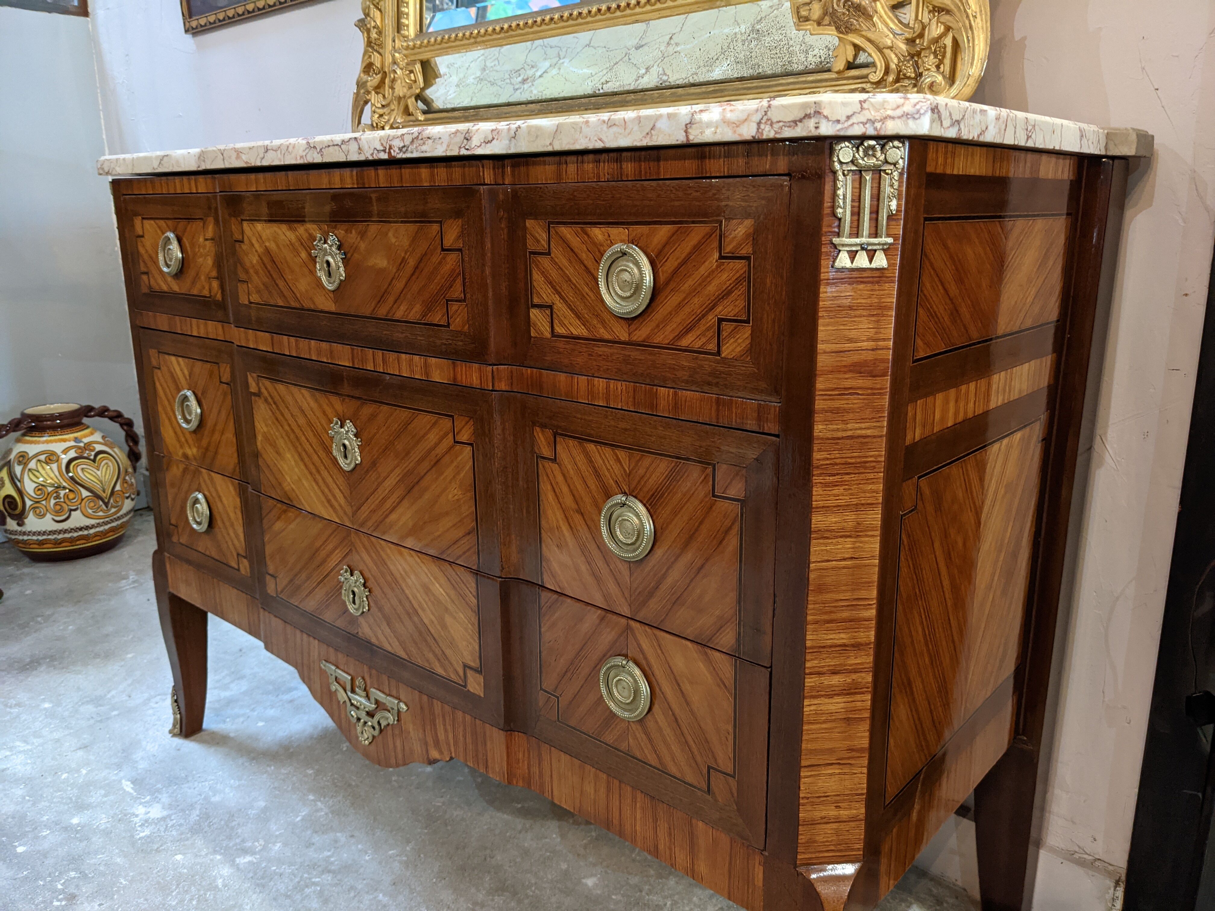 Commode transition XlXeme restaurée