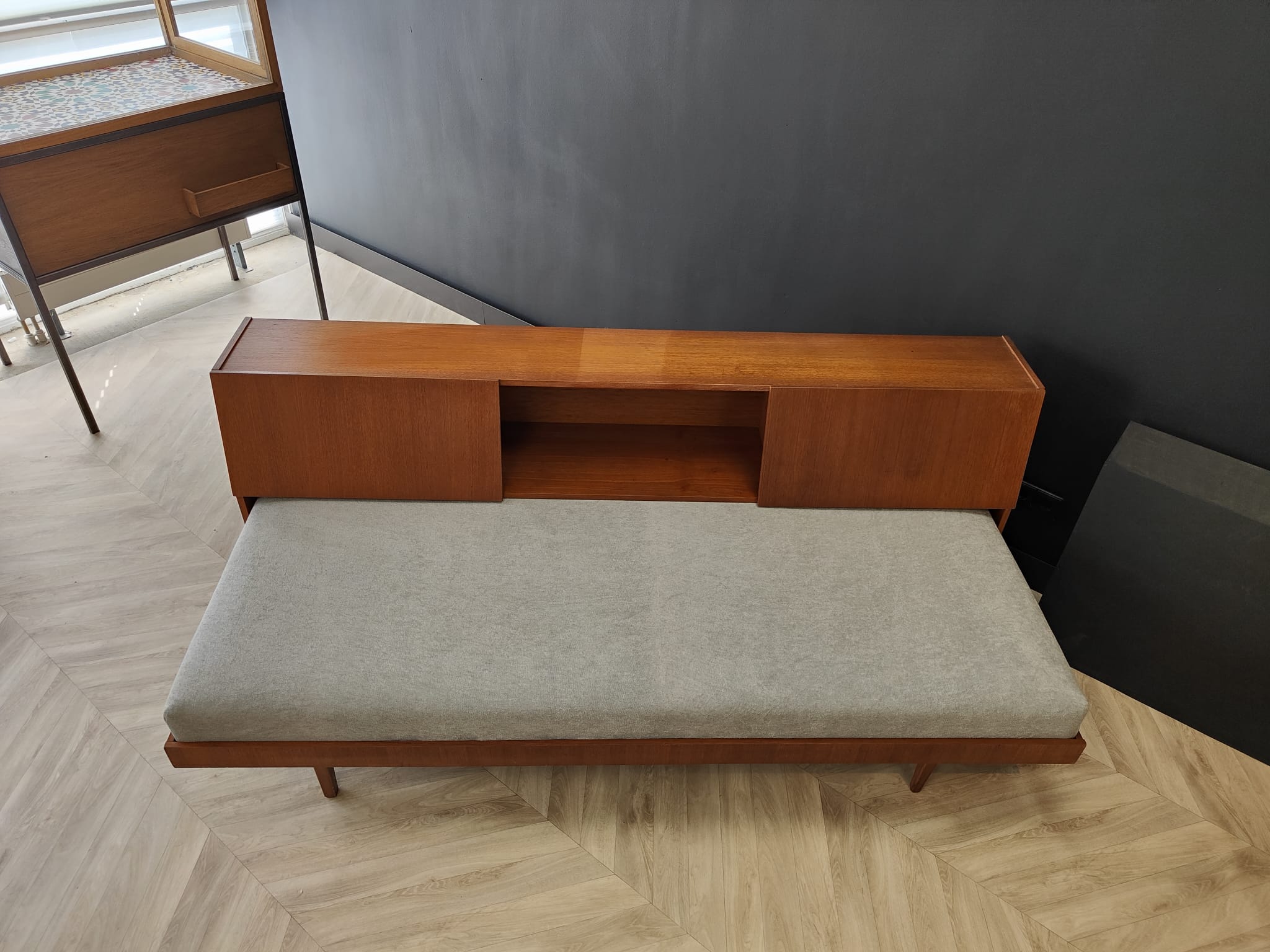 Mid century daybed vintage - sofa, sofa bed, sofa