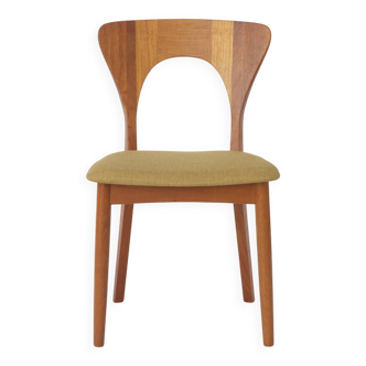 Niels Koefoed Peter Chair Teak Danish Mid Century Dining Chair 1970s Vintag