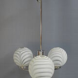 Vintage chandelier with 3 globes