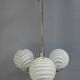 Lustre vintage avec 3 globes