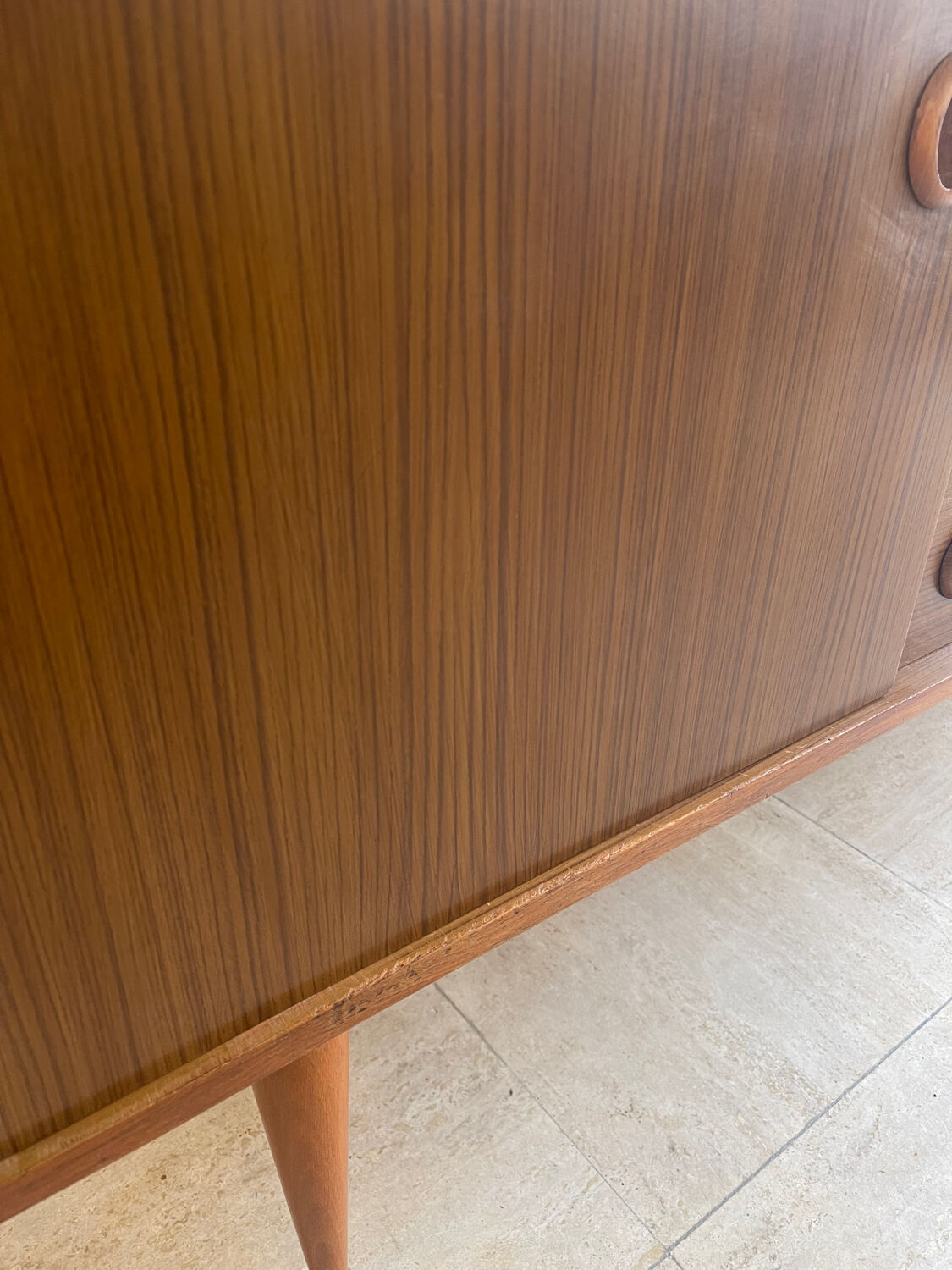 Vintage Scandinavian teak sideboard – circa 1960