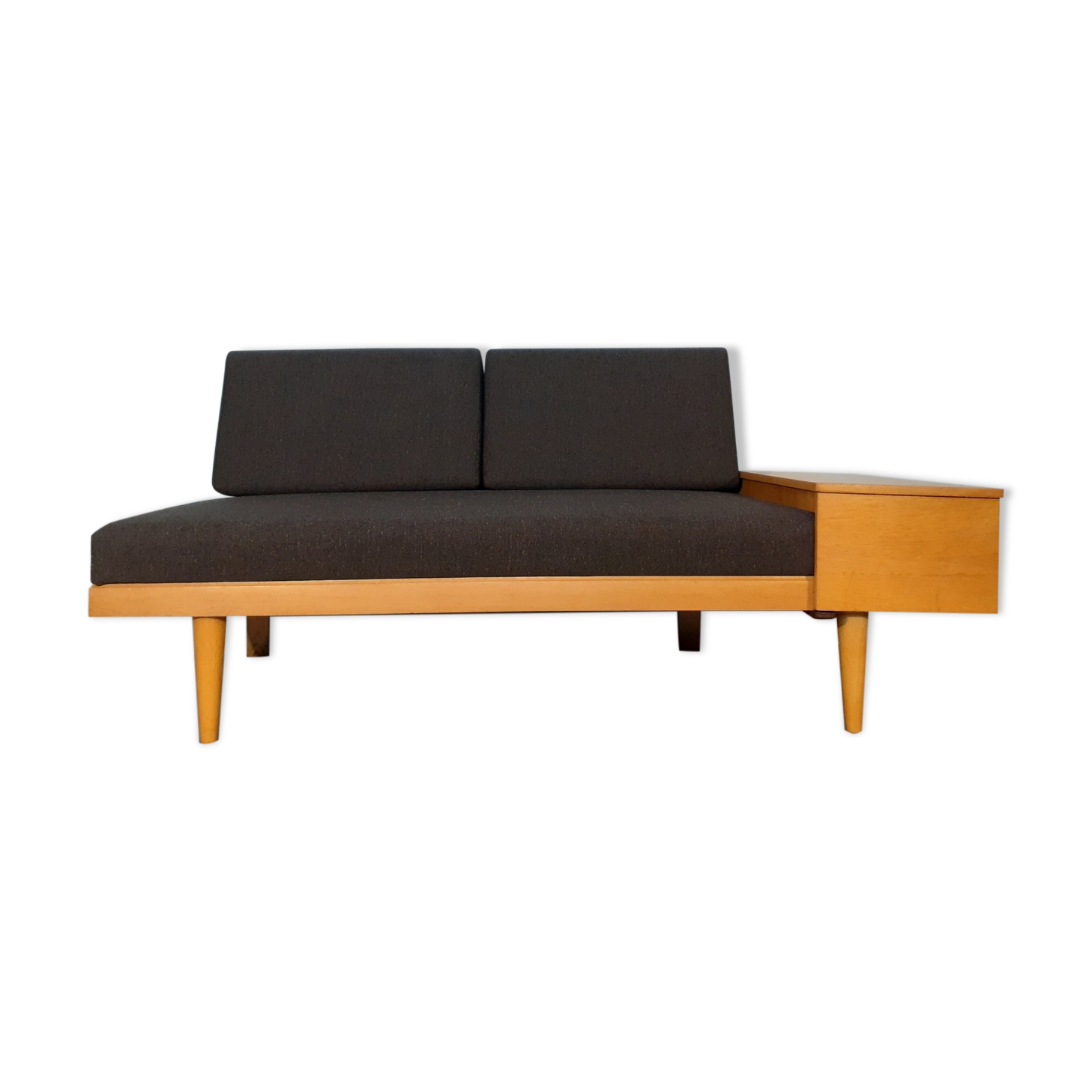 Daybed Svanette in oak by Ingmar Relling, Vintage Norwegian 1960s