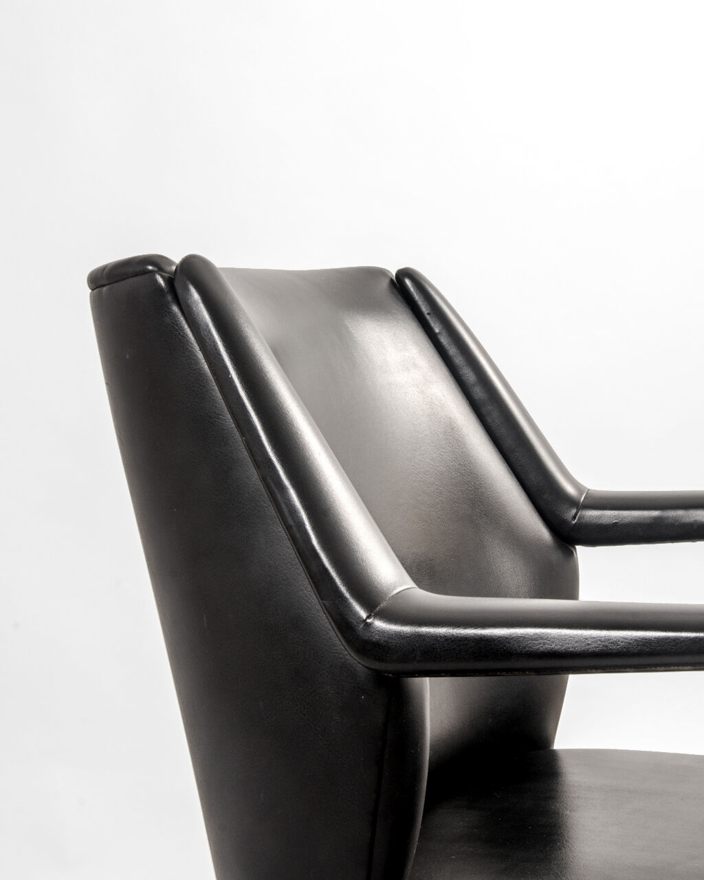 Mid century teak armchair