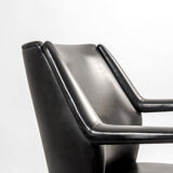 Mid century teak armchair