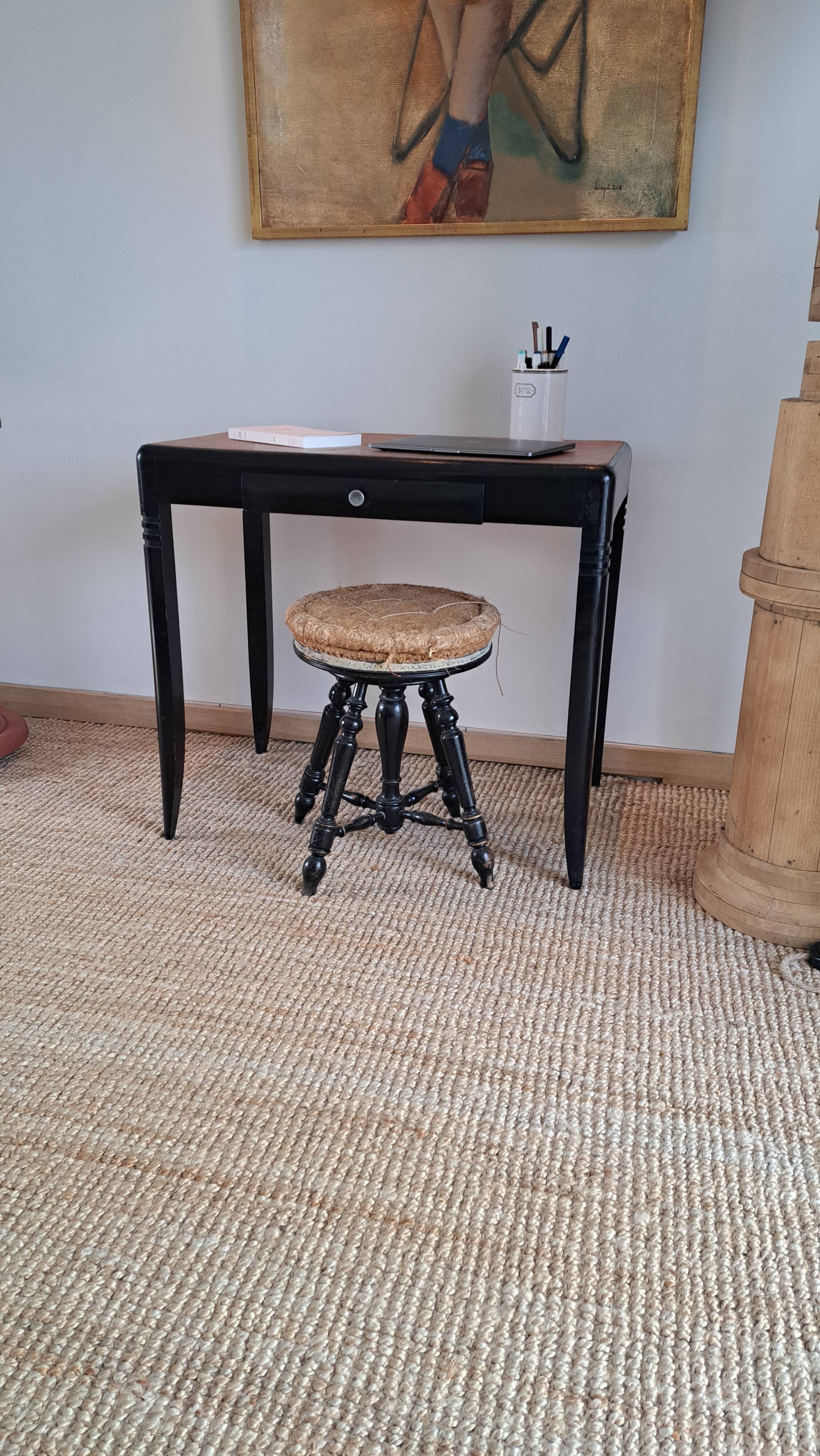 Art Deco side desk table