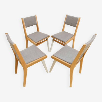 Lot de 4 chaises style scandinave