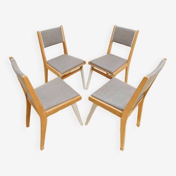 Set of 4 Scandinavian style chairs