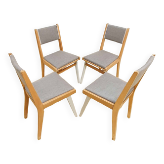 Lot de 4 chaises style scandinave