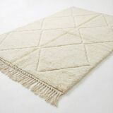 Berber rug with white diamonds 150x250 cm