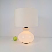 Vintage Glass Table Lamp from Dijkstra, 1960s