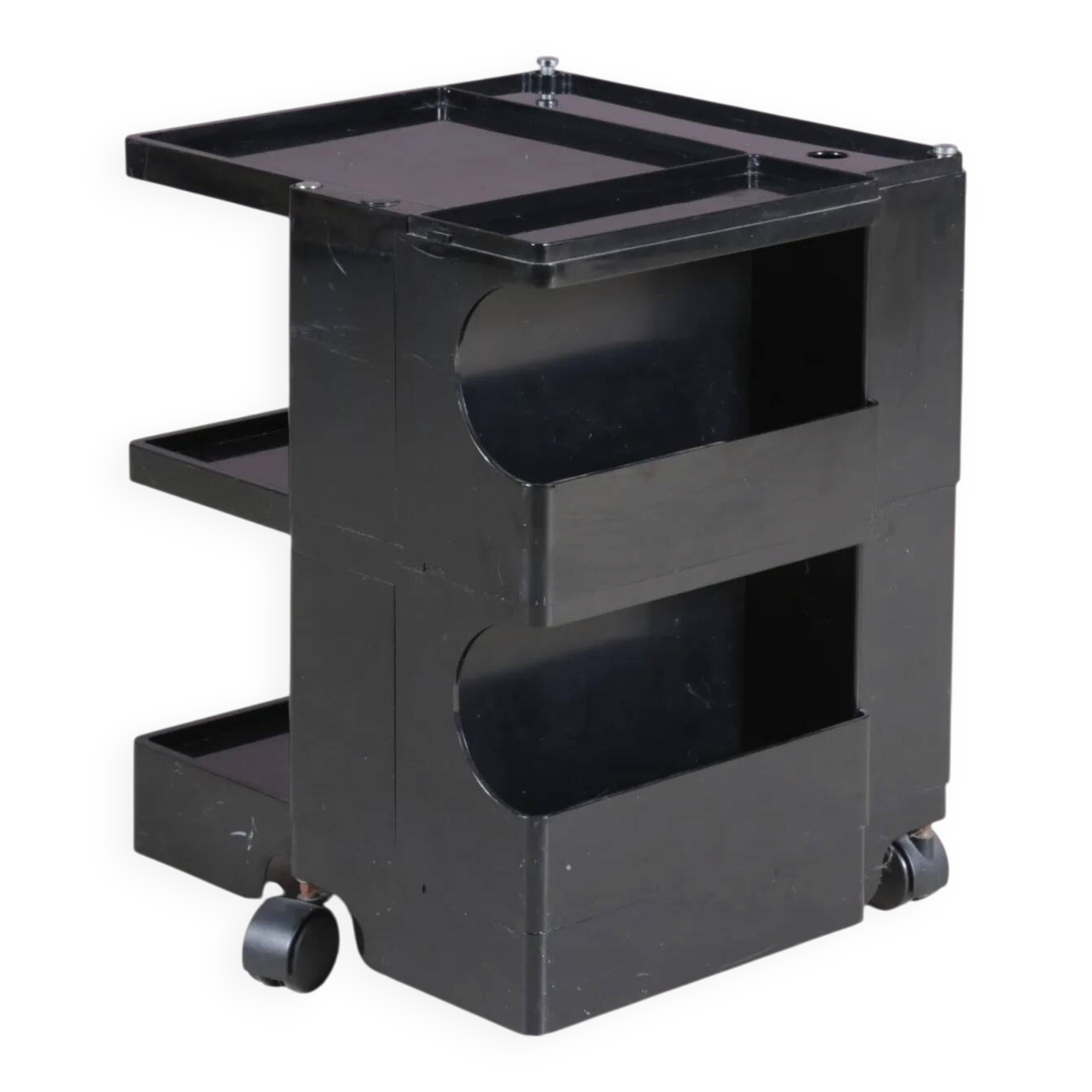 1970s low model Boby trolley Joe Colombo for Bieffeplast Italy