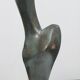 Bronze female figure sculpture by Francine Govers, Netherlands, 1990s