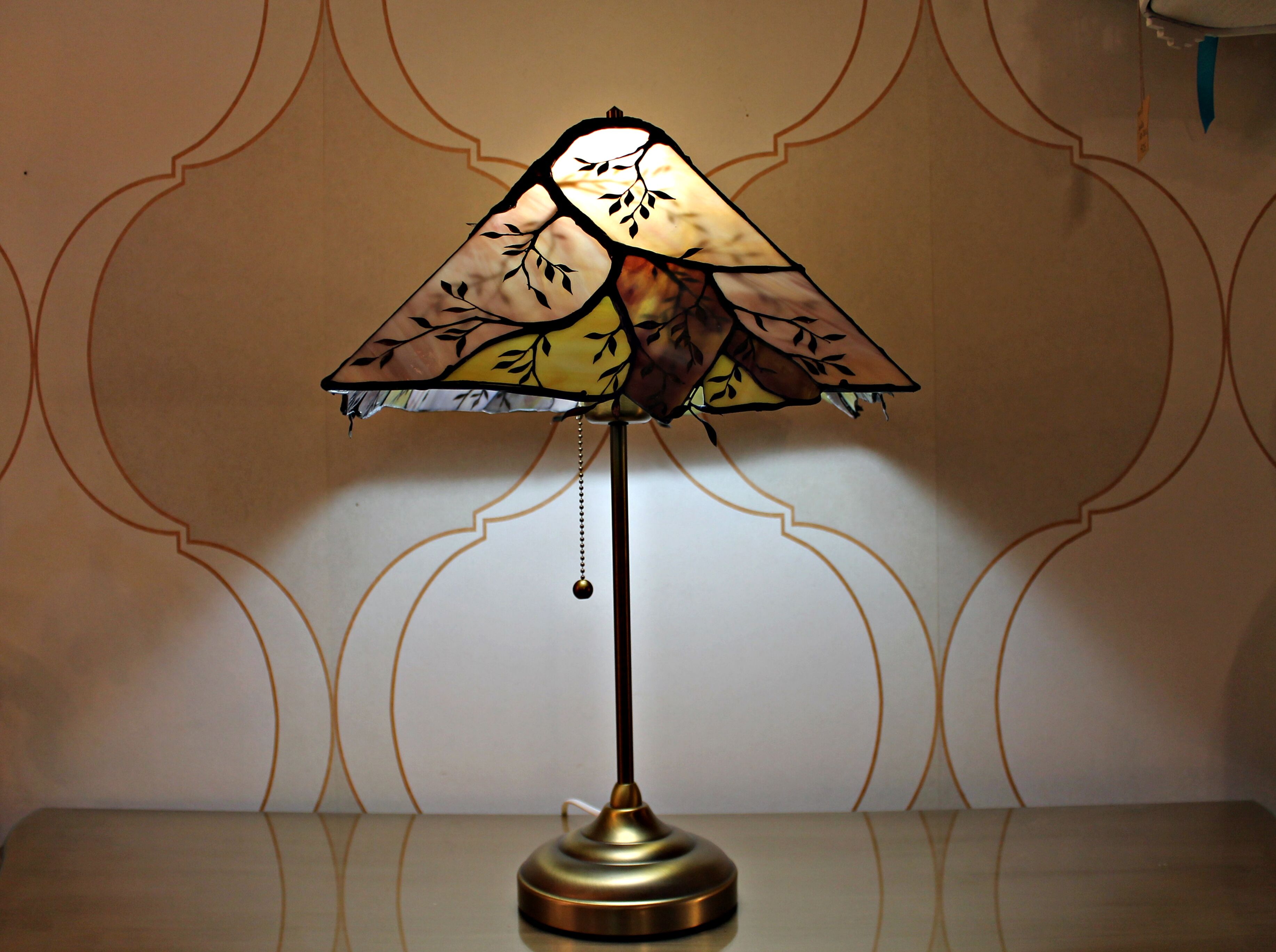 Tiffany style lamp