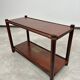 Mid-century modern bamboo side table by Gervasoni