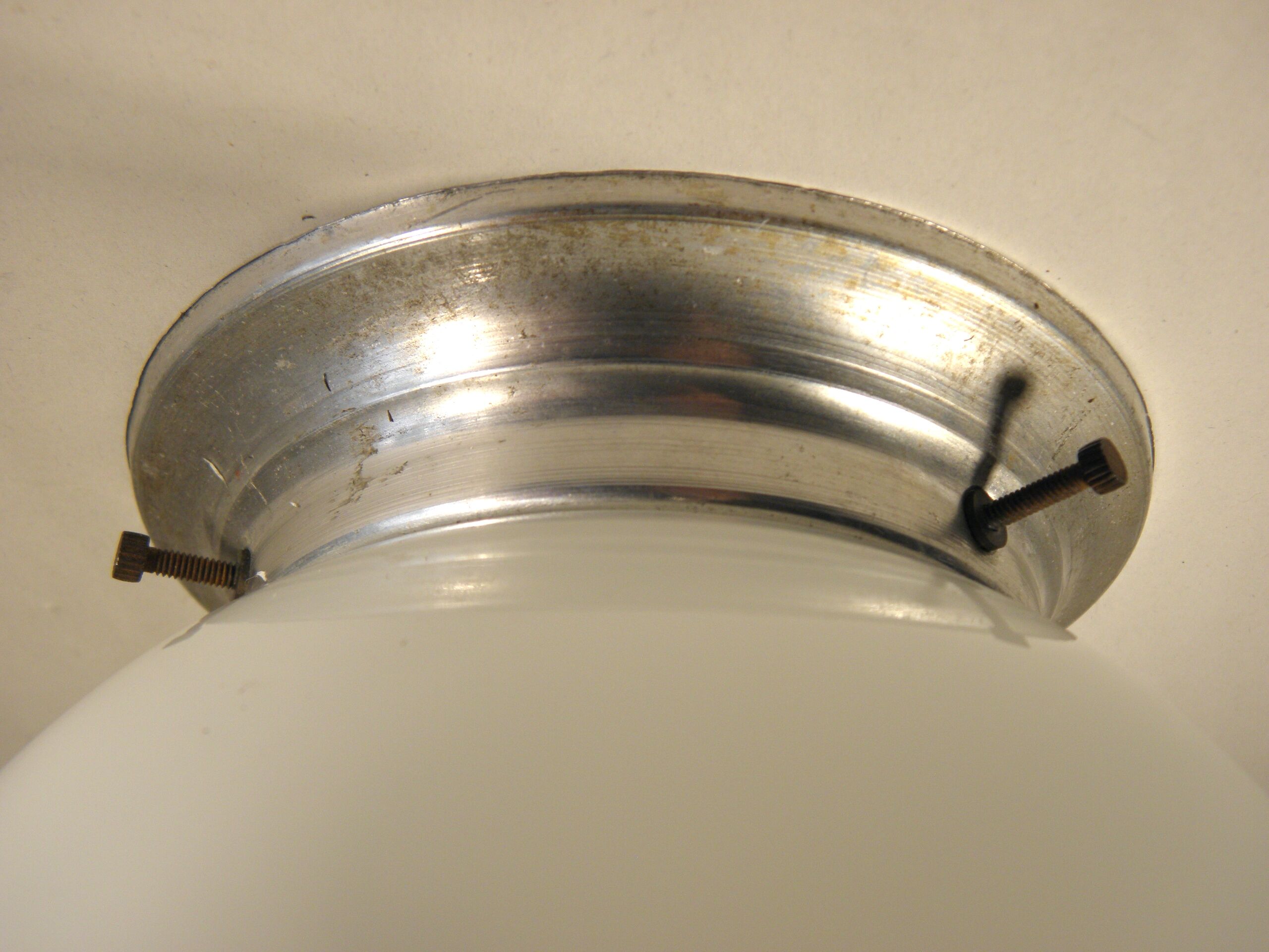 Ceiling lamp opaline globe 15 cm