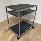 USM Haller side table in Anthracite Grey