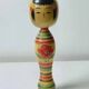 Vintage Japanese Kokeshi doll Naruko signed - Antique turned wood figurine craftsmanship Japan - Collectible item from the Showa period (1926–1989)