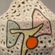 Fat lava jug abstract decoration Marius Bessone Vallauris - Mid-century 60