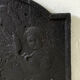 Plaque de cheminée en fonte