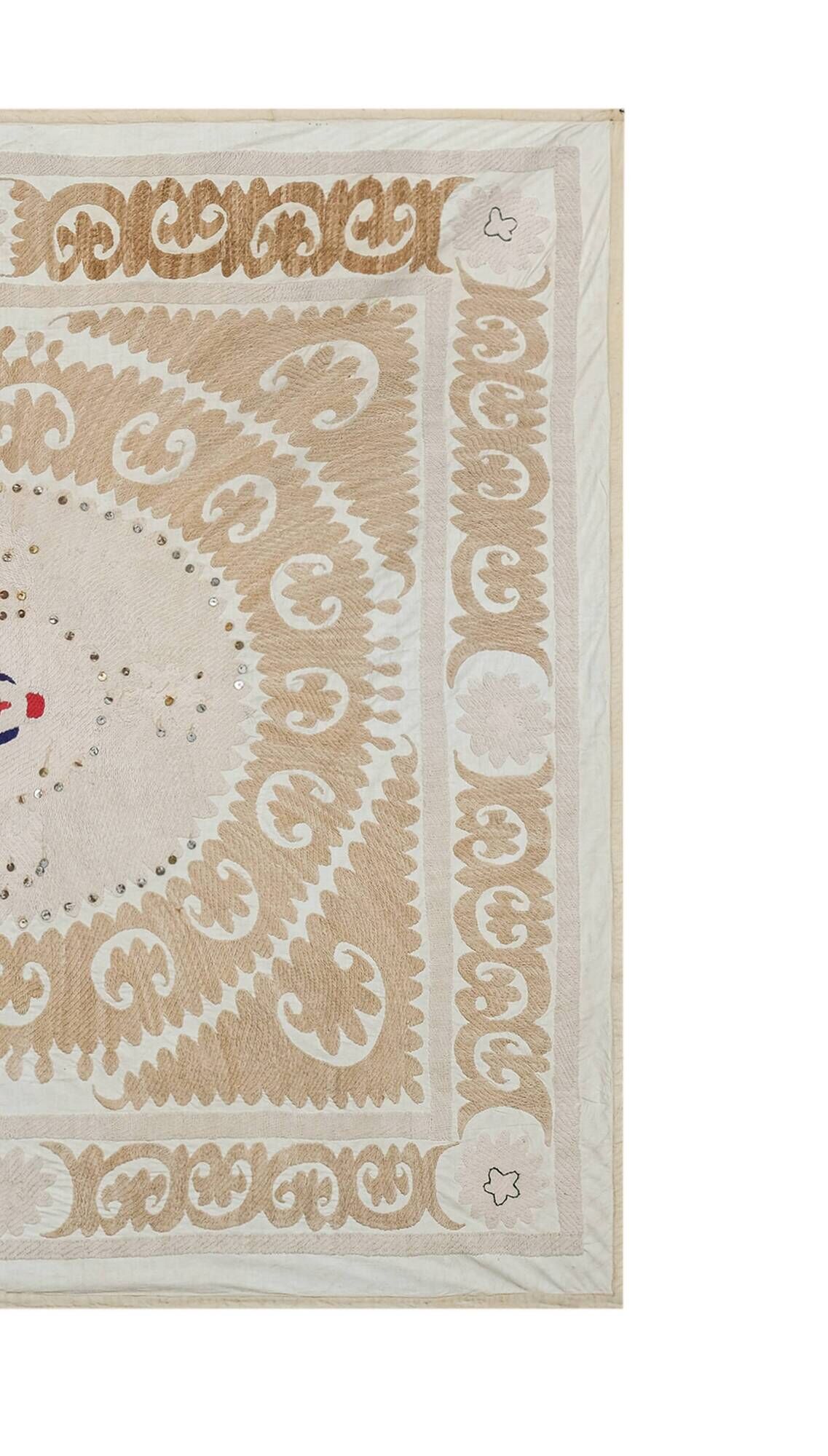Tapis noué à la main, tapis turc vintage 130x136 cm