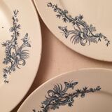 Trio of flat plates Boch brothers
