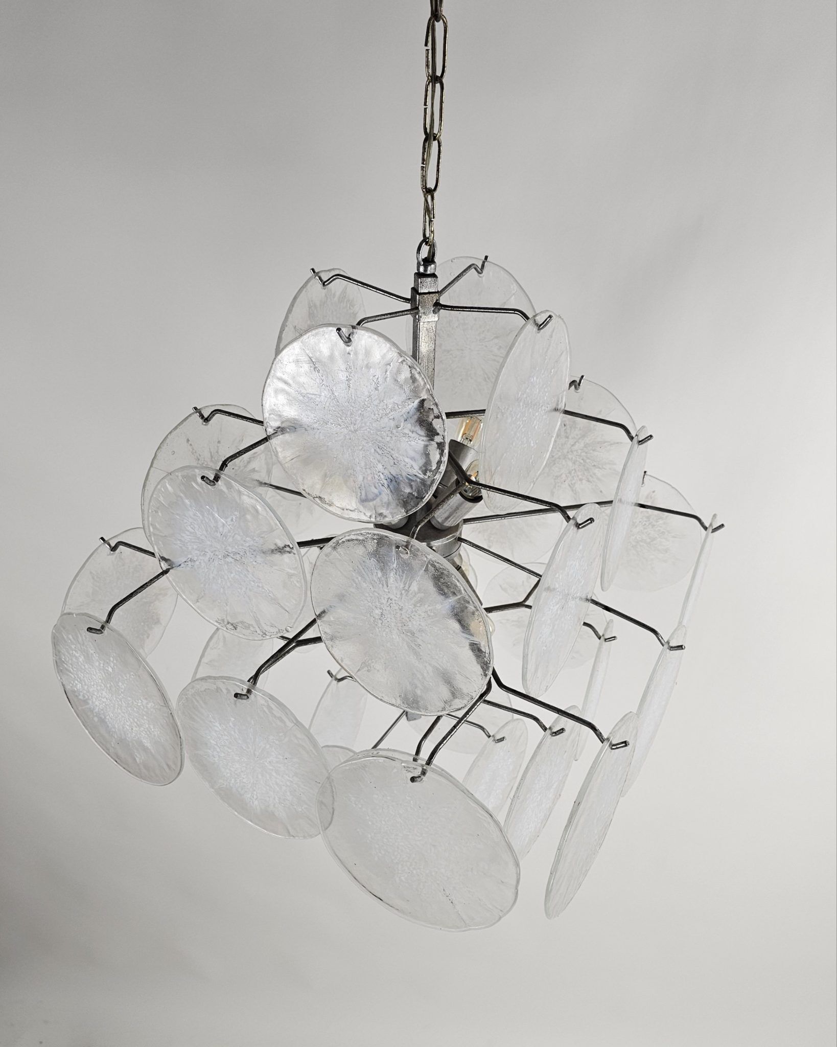 Grand lustre en verre Vistosi Flocon de neige