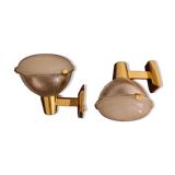 Pair of Stilnovo wall lights - Italy 1950s