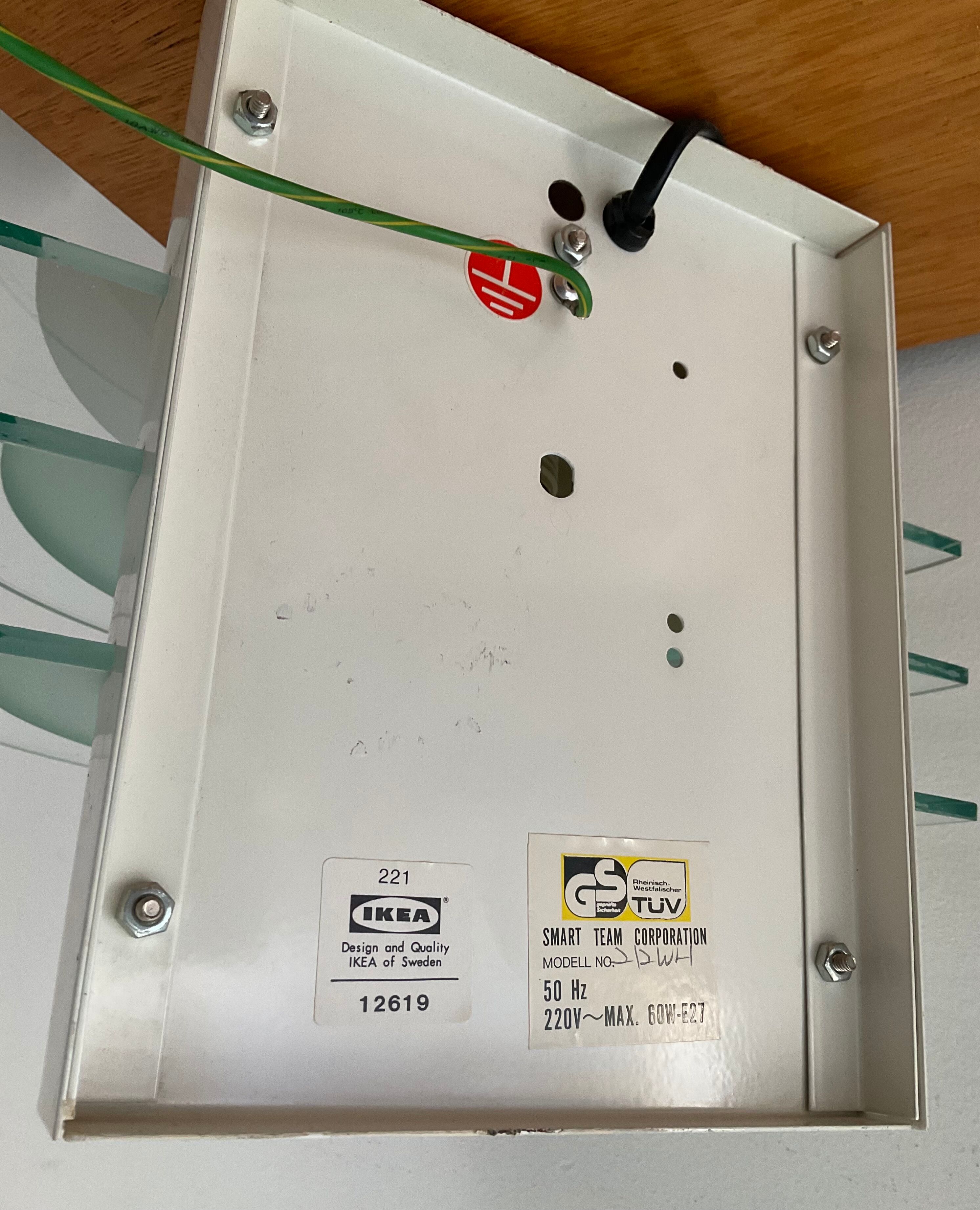 Vintage Ikea wall lamp from the 80s