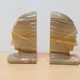 Seventies bookend in onyx