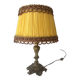 Bronze lamp in Rococo style from the 18th century.
