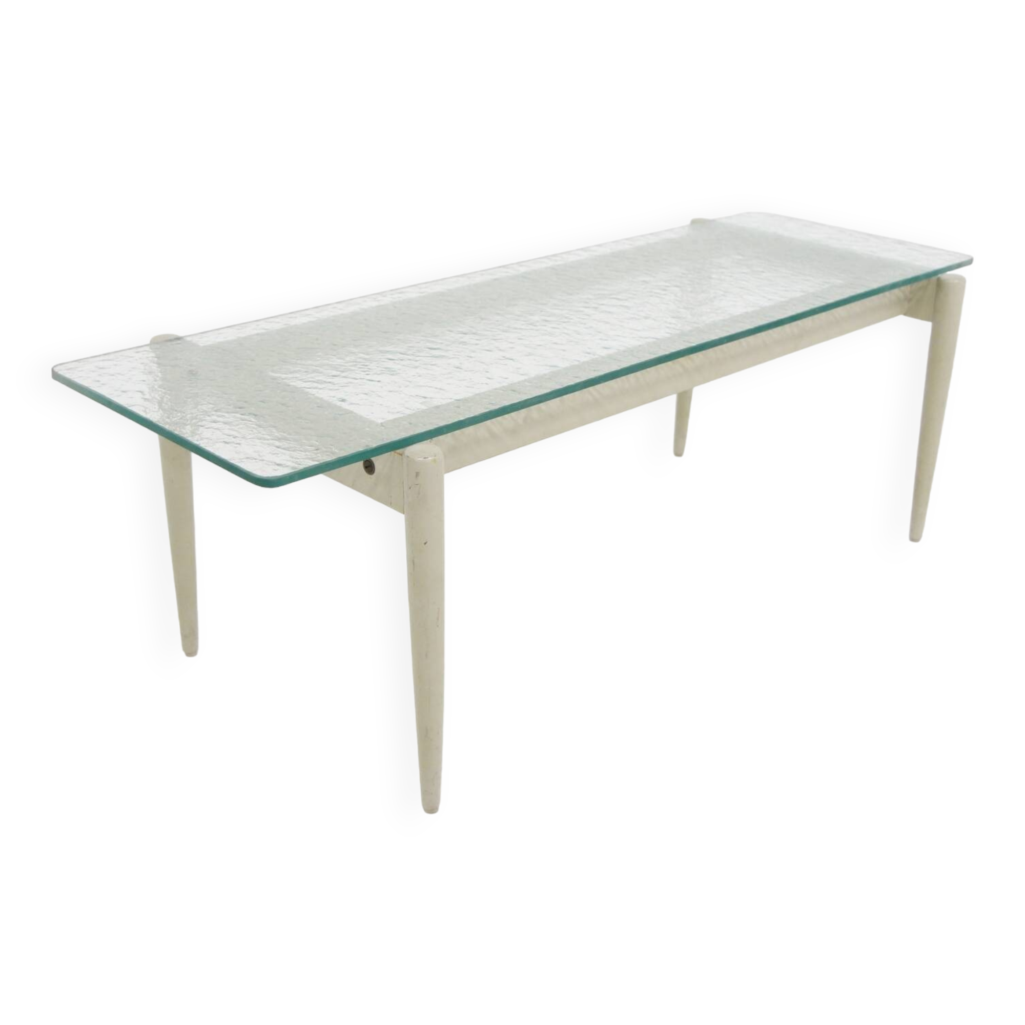 Glass coffee table, Sweden, 1960