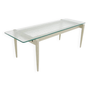 Table basse en verre,