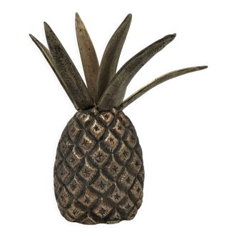 Ananas métal argenté