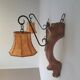 Ox harnass wall lamps / farm house / rustic