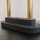 Paire de lampes de banquier style Memphis attribuées à Robert Sonneman 1980s